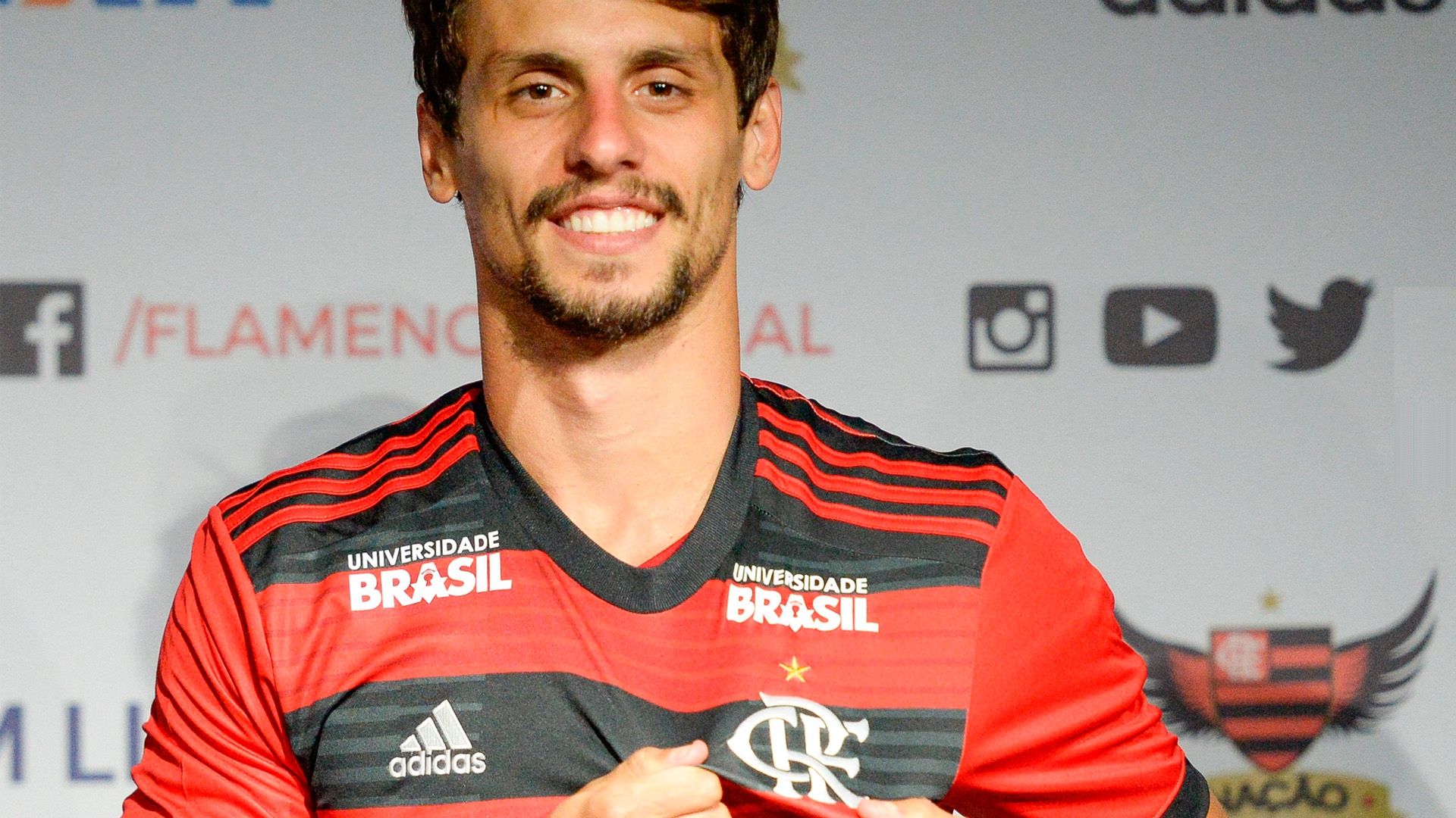 Rodrigo Caio Flamengo apresentação 03 01 19