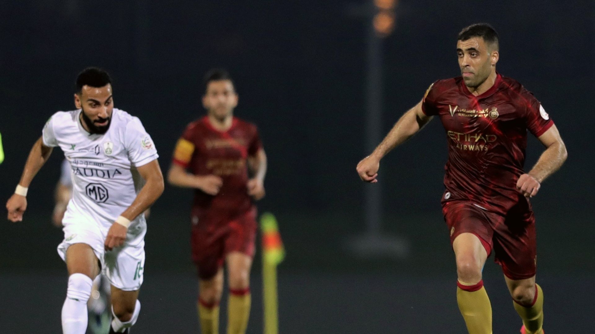 Abderrazak Hamdallah - ahli - nassr - spl 11-3-2021