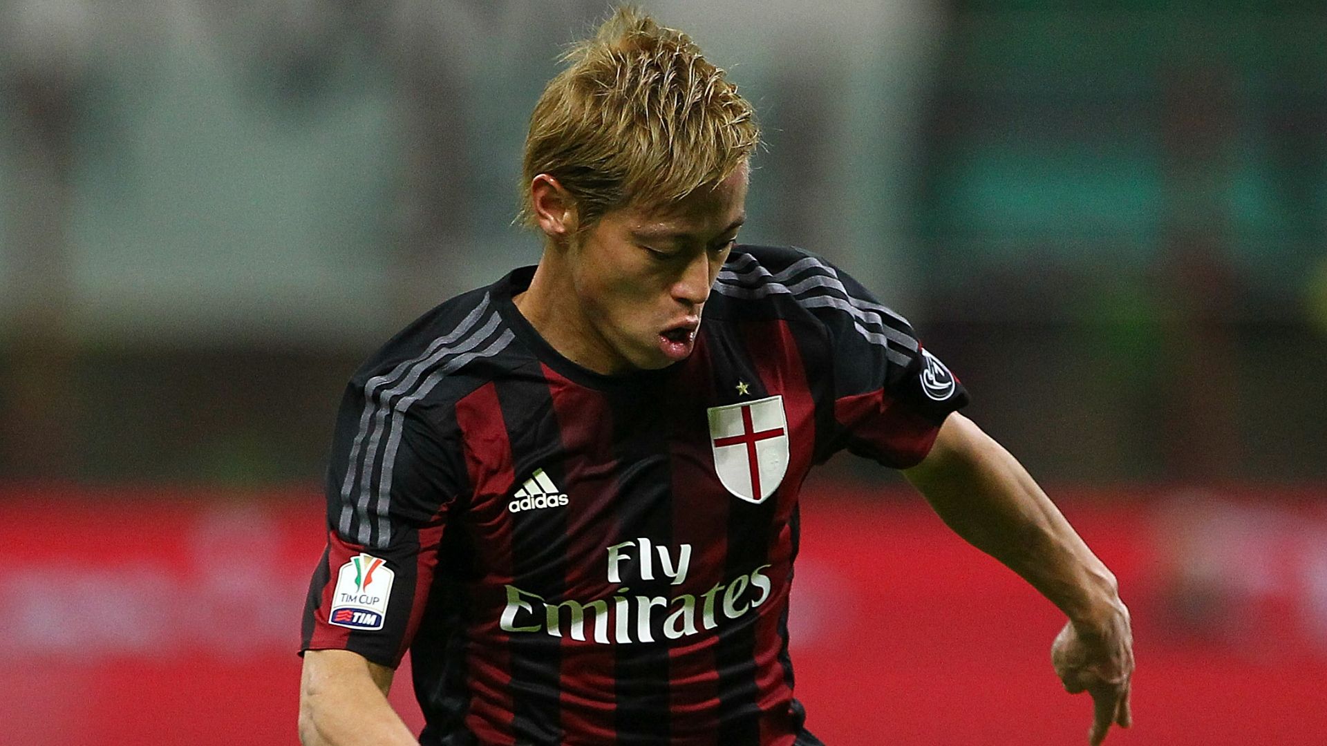 Keisuke Honda Milan Carpi Coppa Italia 13012016