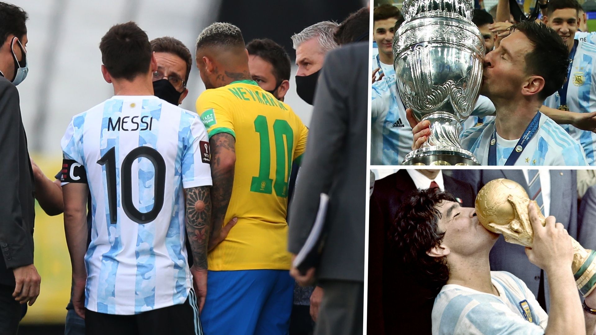 Lionel Messi Diego Maradona Argentina GFX