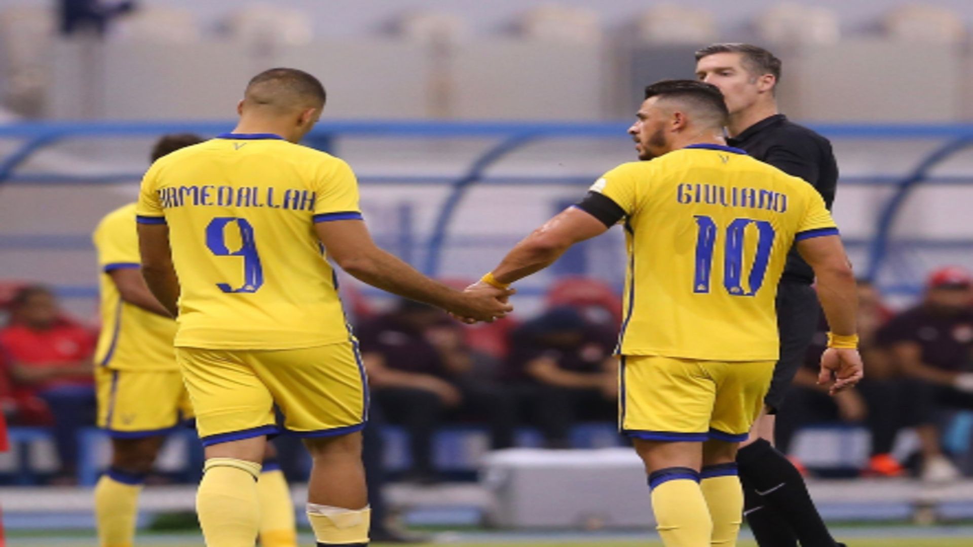 حمد الله - جوليانو - النصر