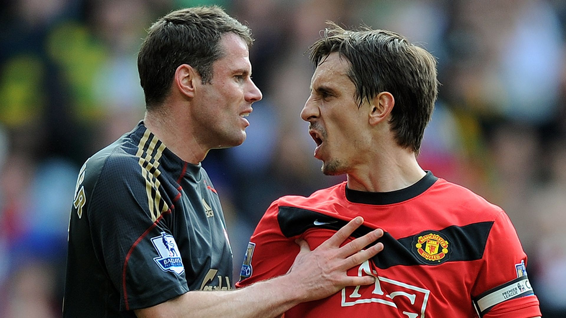 Jamie Carragher Gary Neville