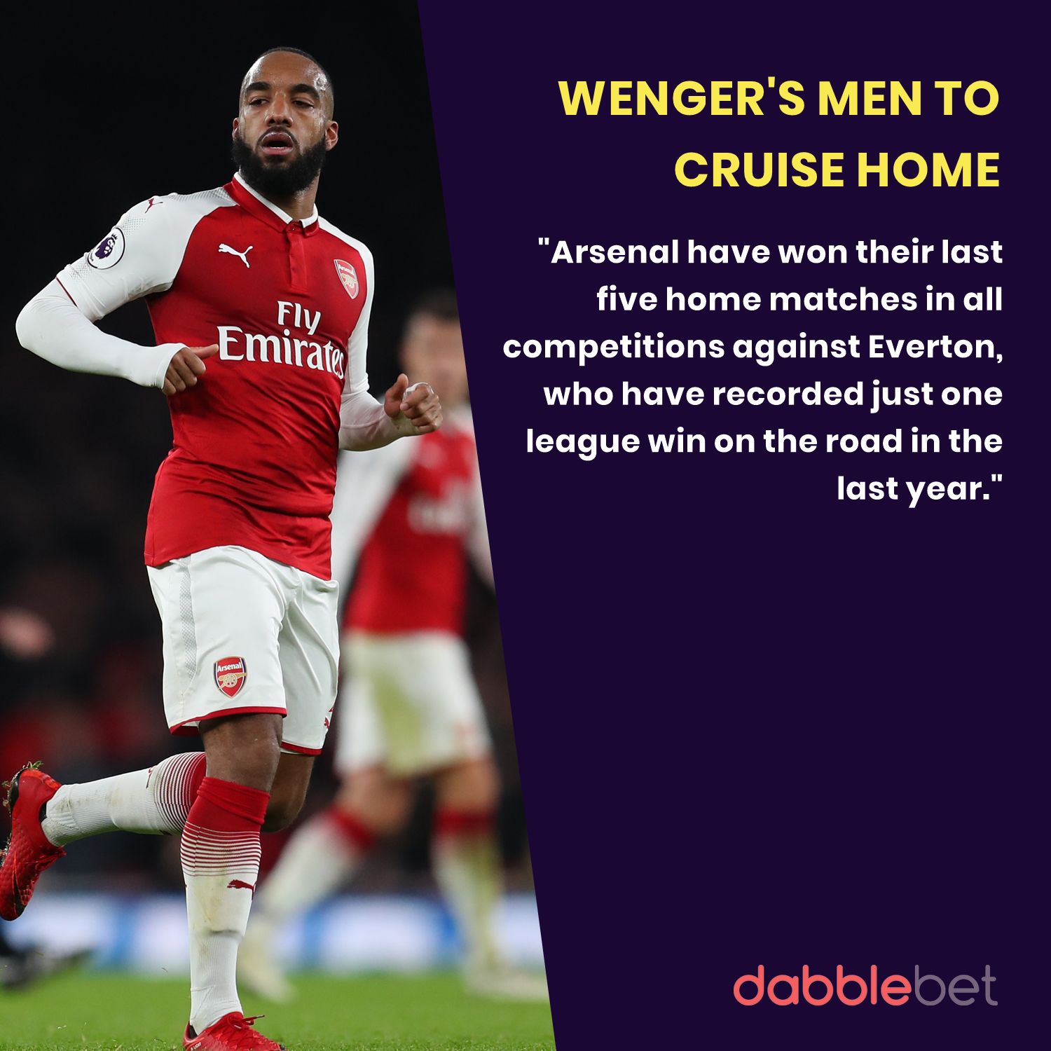 Arsenal Everton graphic