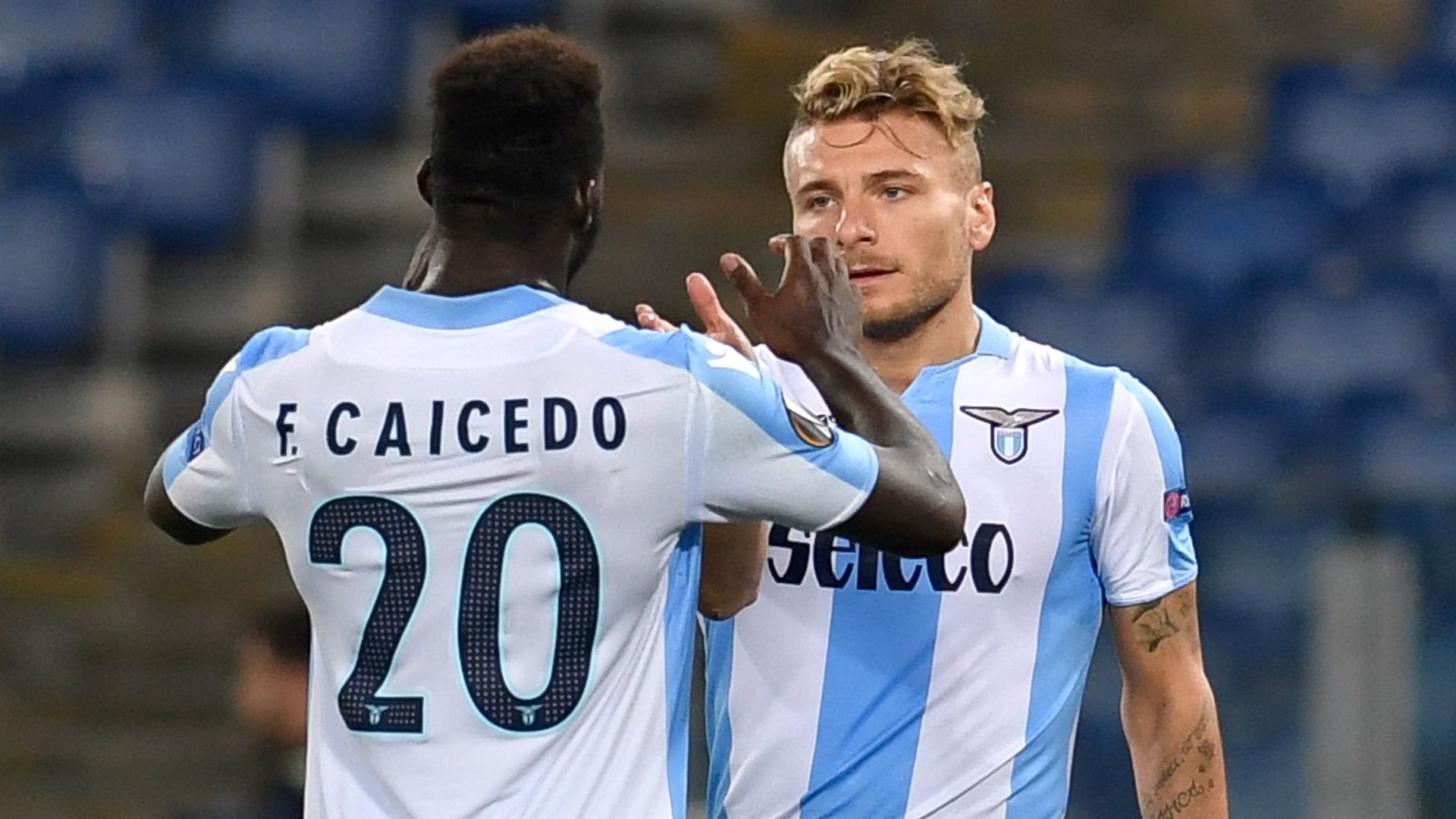 Felipe Caicedo Ciro Immobile Lazio Zulte Waregem