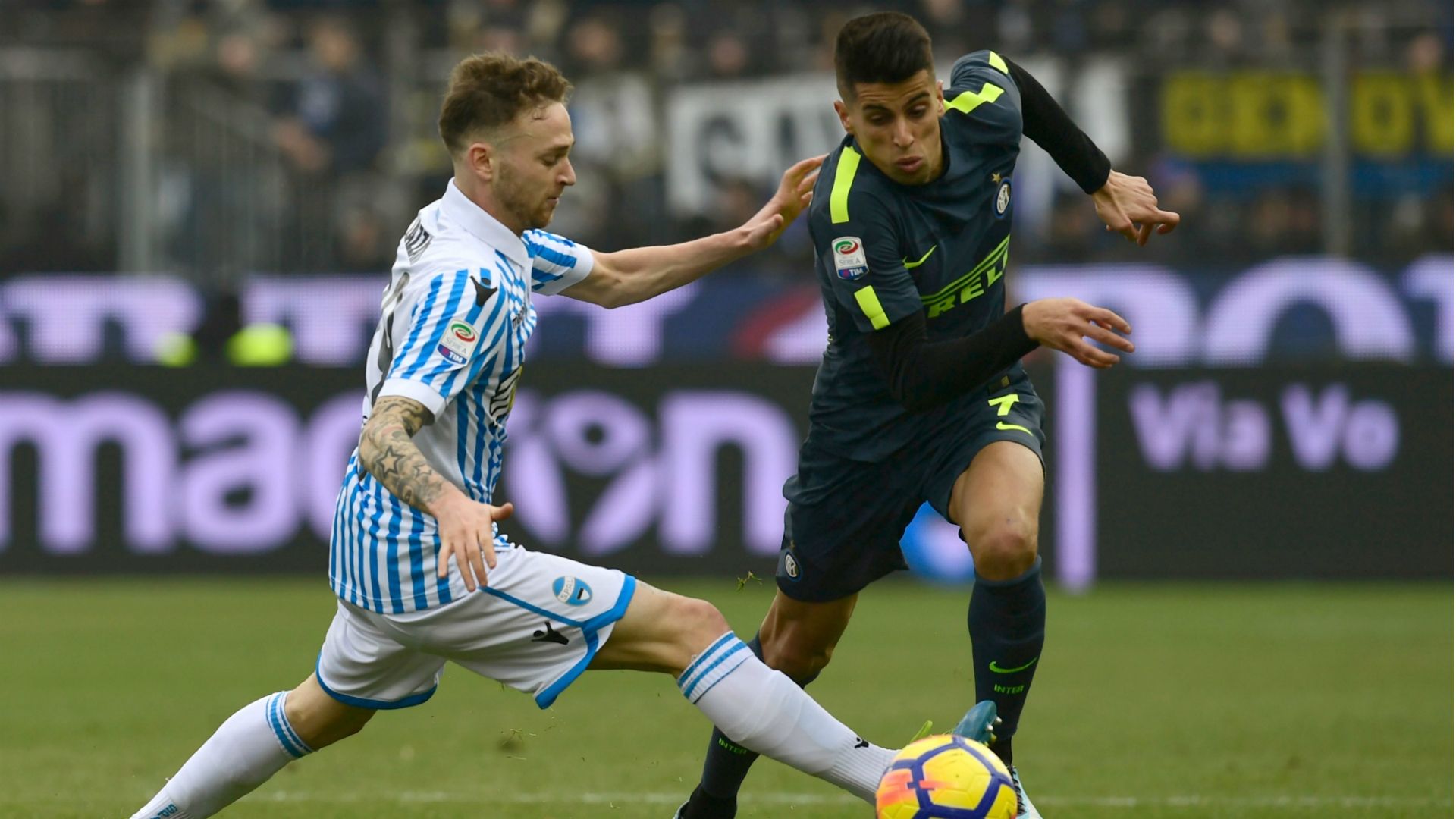 Joao Cancelo SPAL Inter Serie A