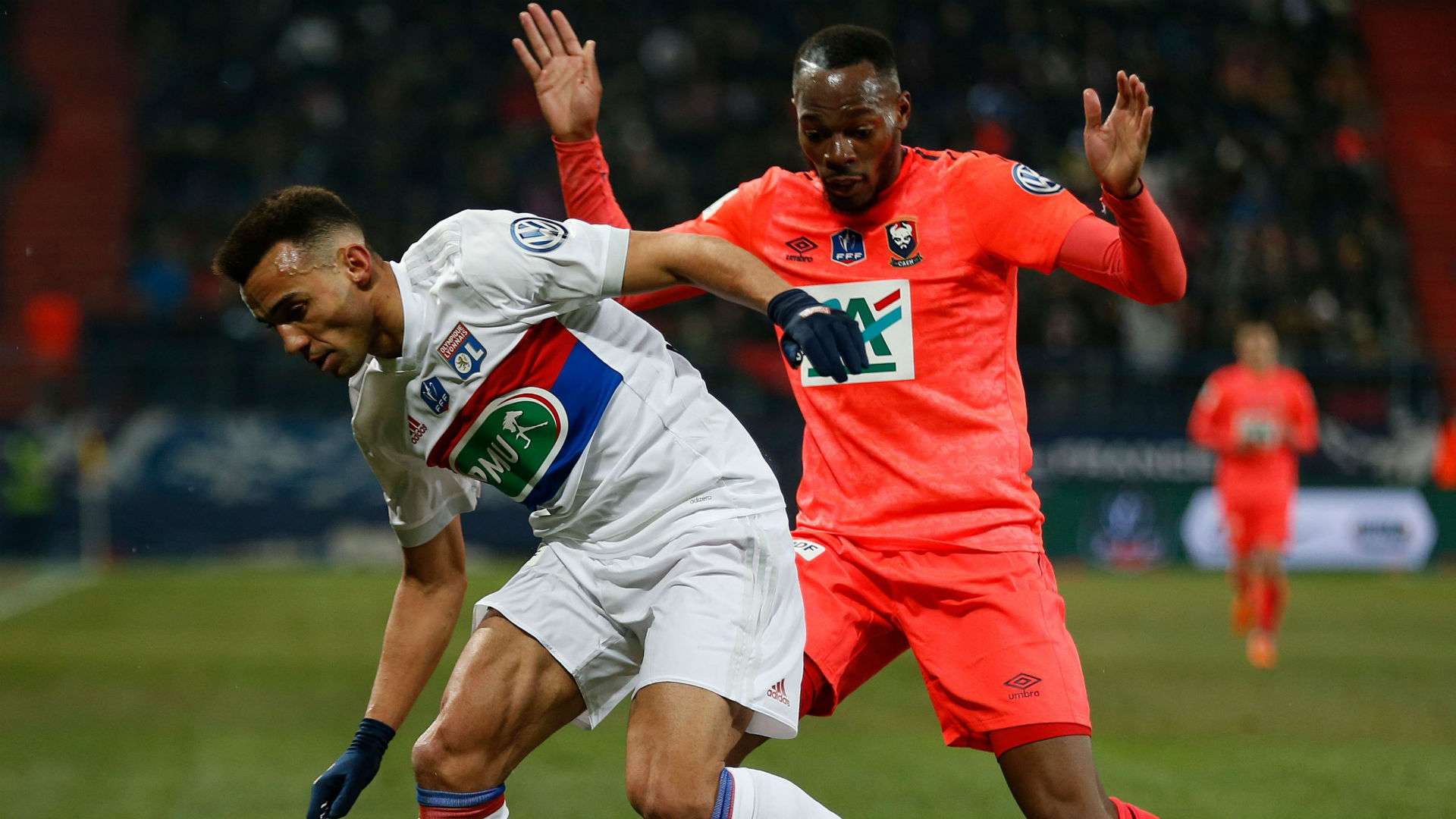 Herve Bazile Fernando Marçal Caen Lyon Ligue 1 01032018