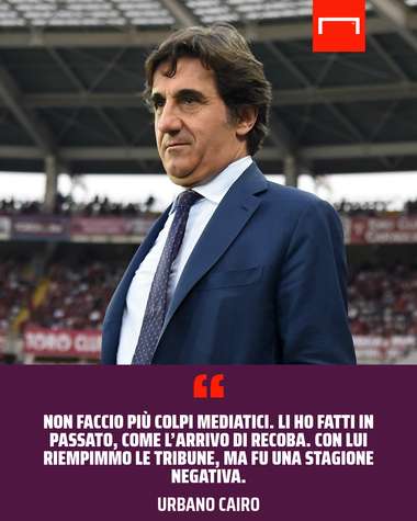 Urbano Cairo su Recoba GFX