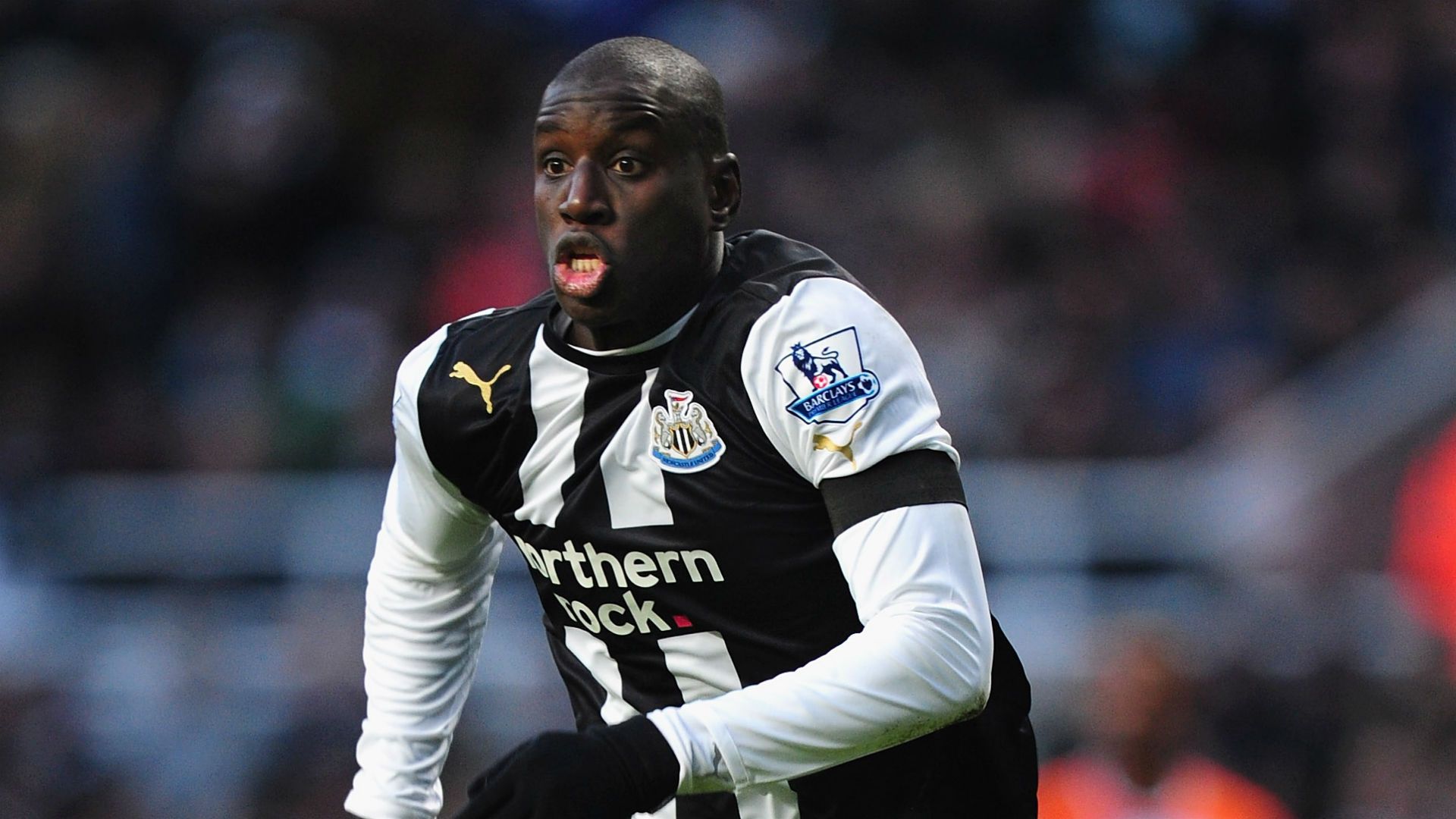 Demba Ba Newcastle United December 2011