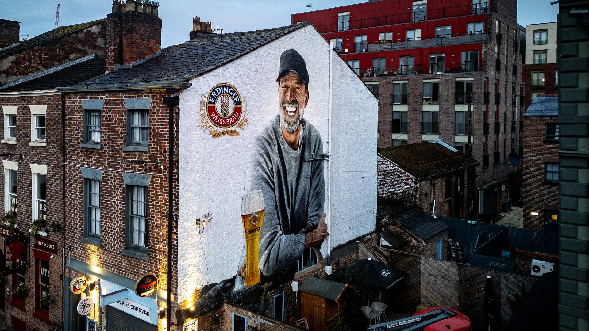 Jurgen Klopp Liverpool Painting Mural