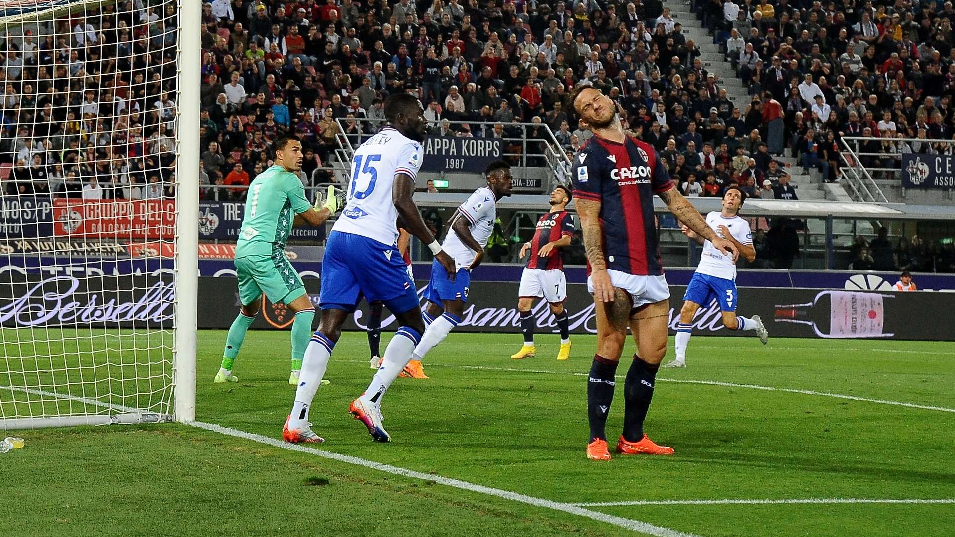 Arnautovic Bologna Sampdoria
