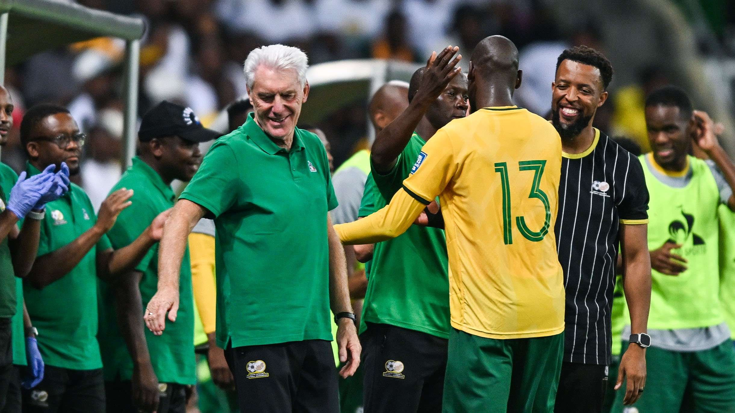 Hugo Broos, Bafana Bafana, December 2025