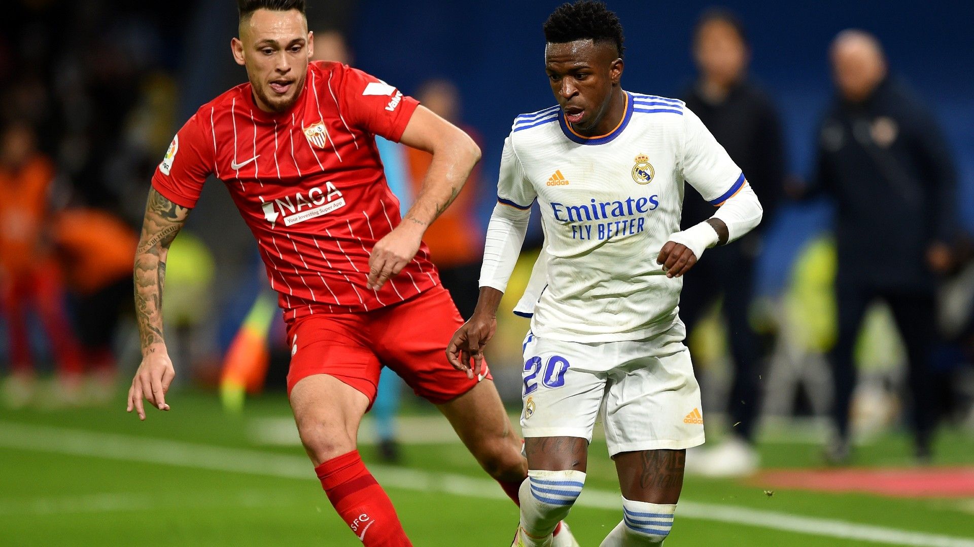 VINICIUS JUNIOR REAL MADRID SEVILLA 28112021