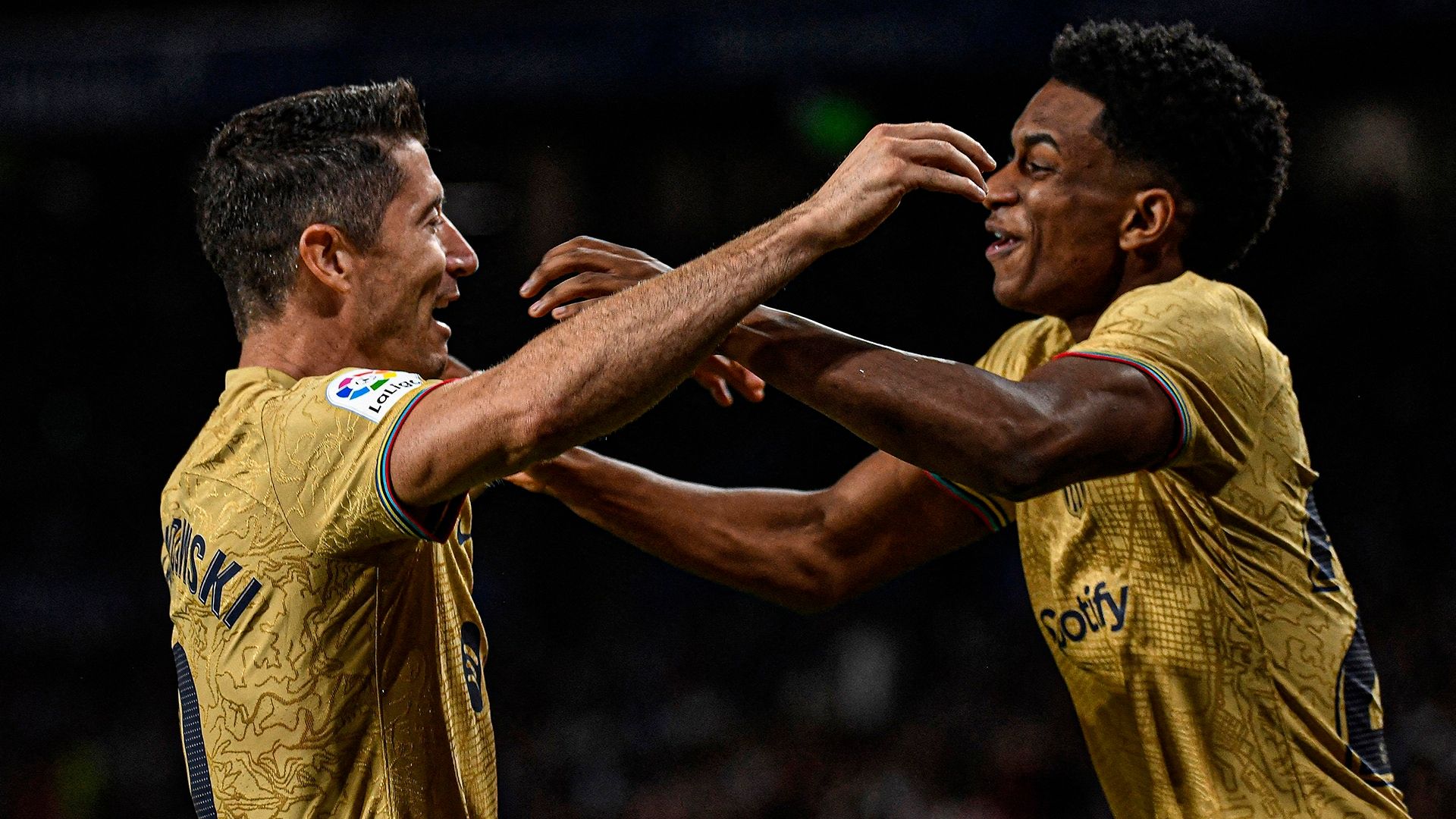 Robert Lewandowski Alejandro Balde Barcelona Sociedad 2022-23