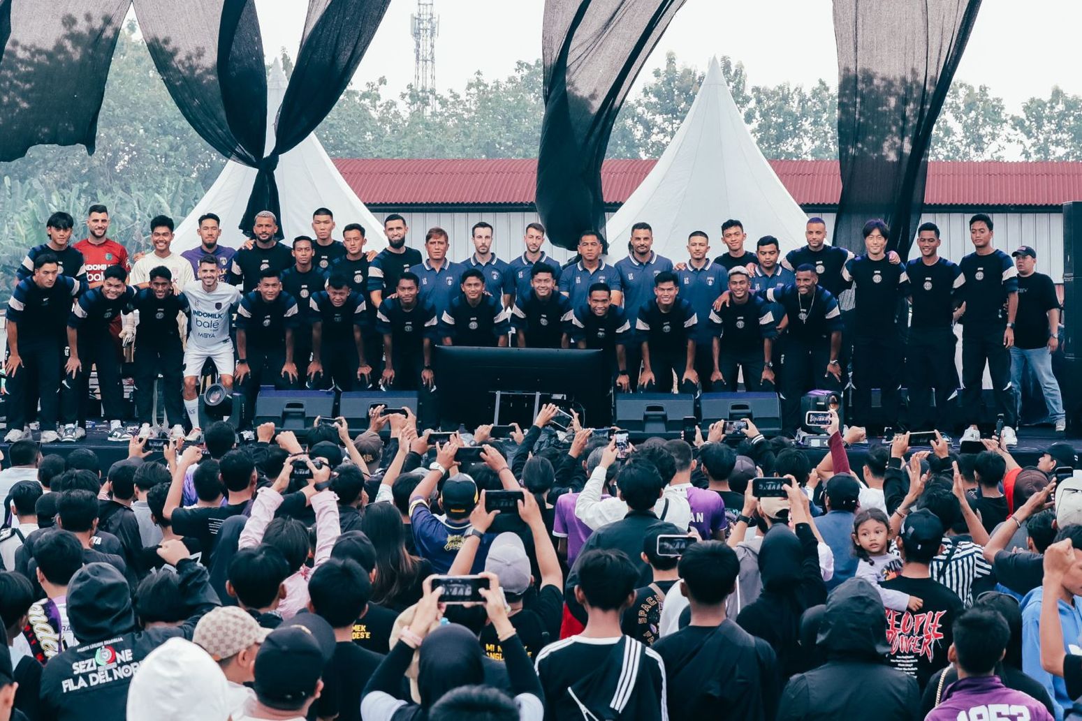 Peluncuran Persita Tangerang 2025/26