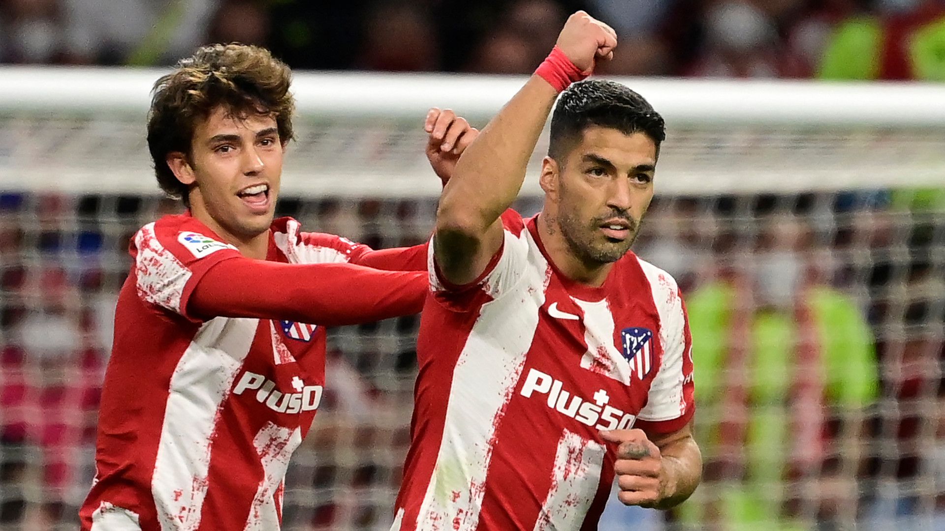 JOAO FELIX LUIS SUAREZ ATLETICO MADRID LALIGA 02102021
