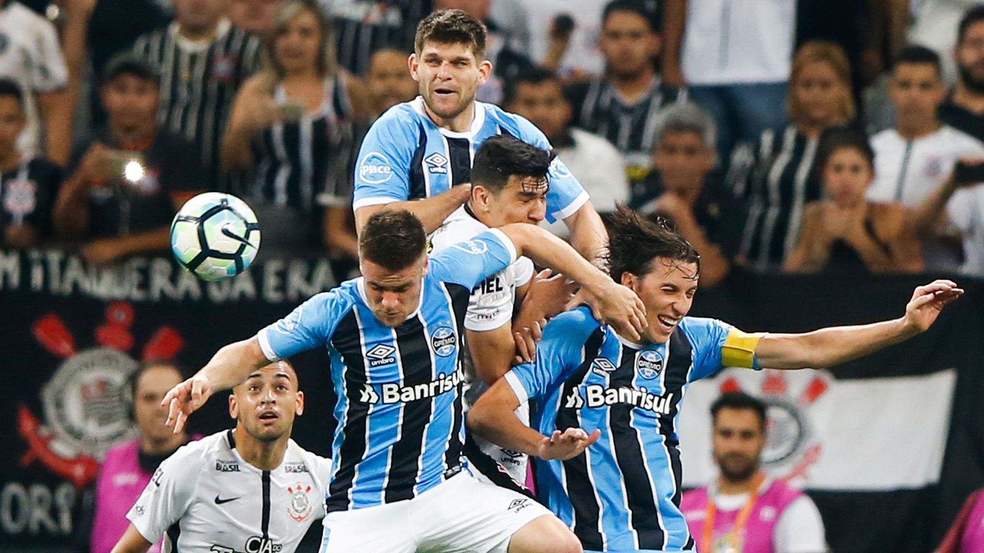 Ramiro Kannemann Balbuena Geromel Corinthians Gremio Brasileirao Serie A 18102017