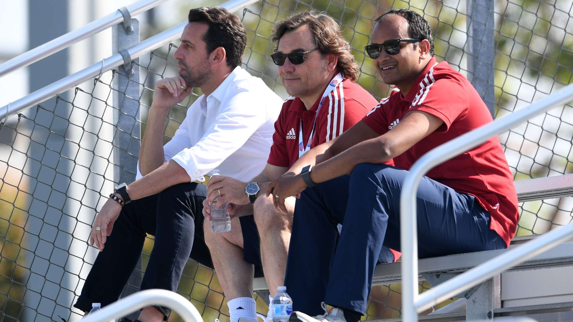 Edu, Raul Sanllehi, Vinai Venkatesham, Arsenal