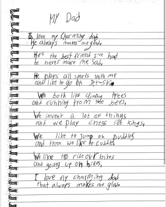 Poema de Milan Piqué para su padre