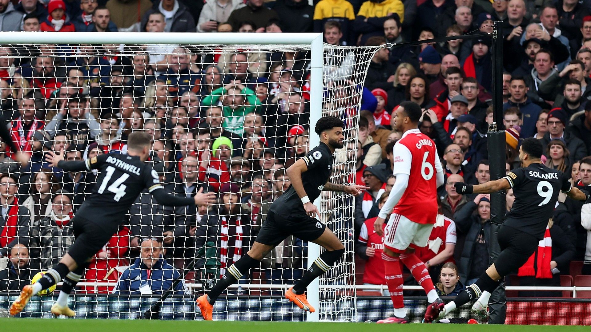 Philip Billing goal Bournemouth vs Arsenal (A)