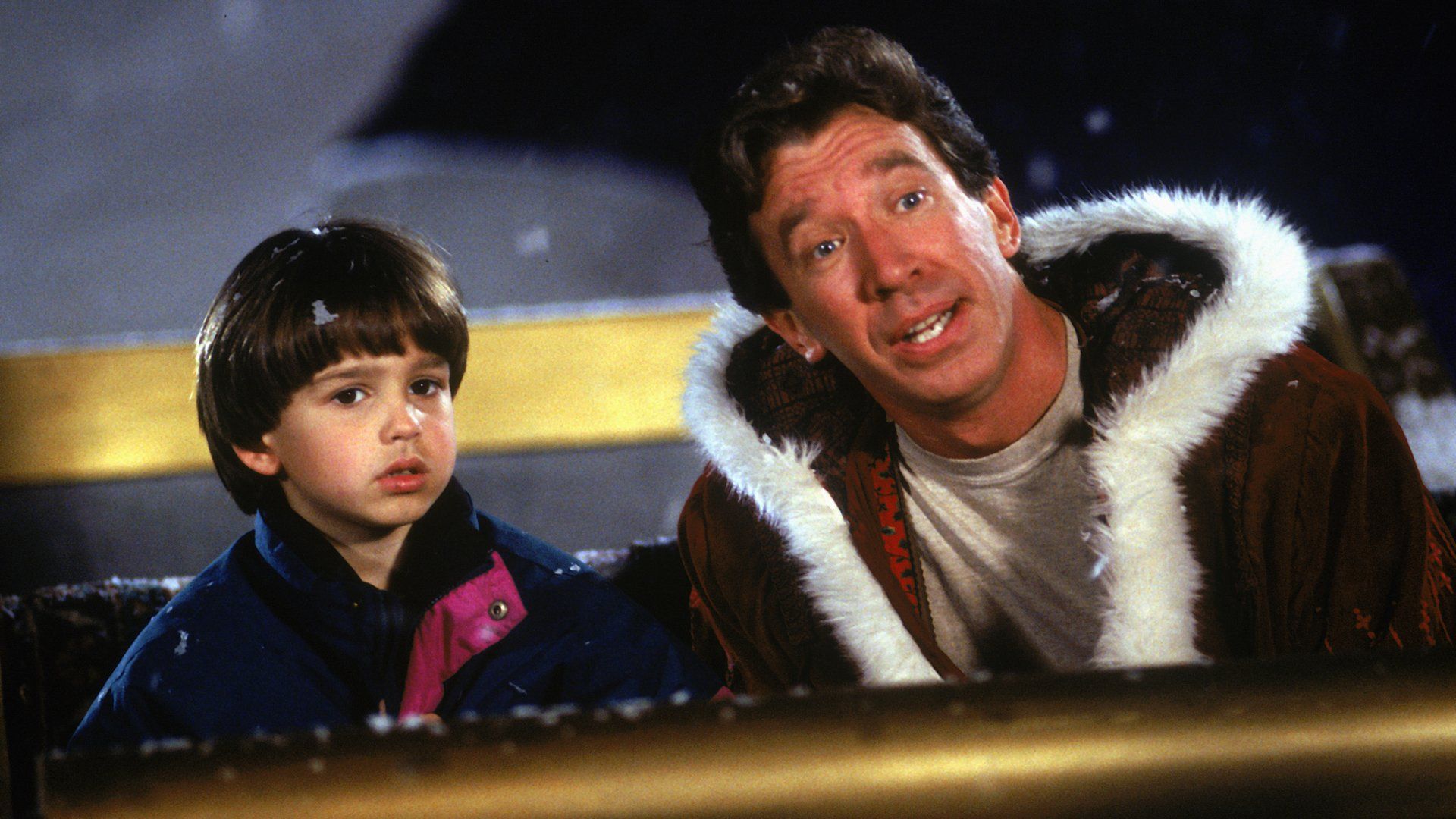 (From left) Charlie and Scott, in The Santa Claus.