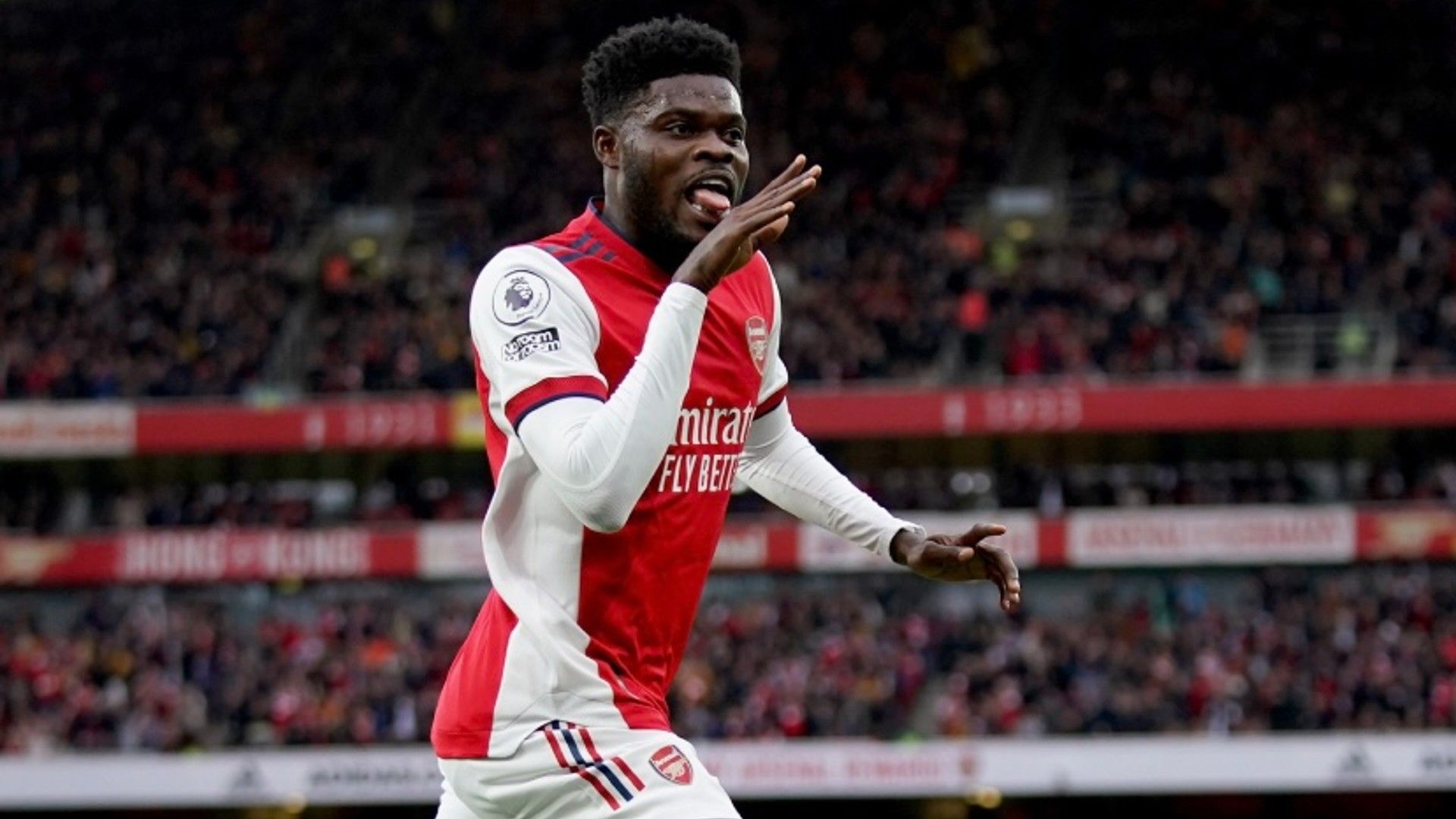 Thomas Partey of Arsenal and Ghana.