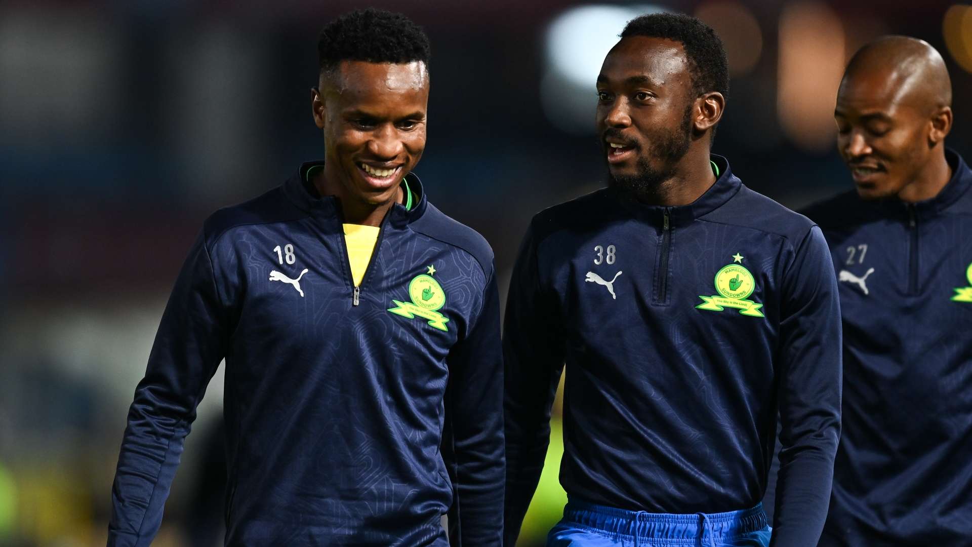 Themba Zwane and Peter Shalulile, Mamelodi Sundowns