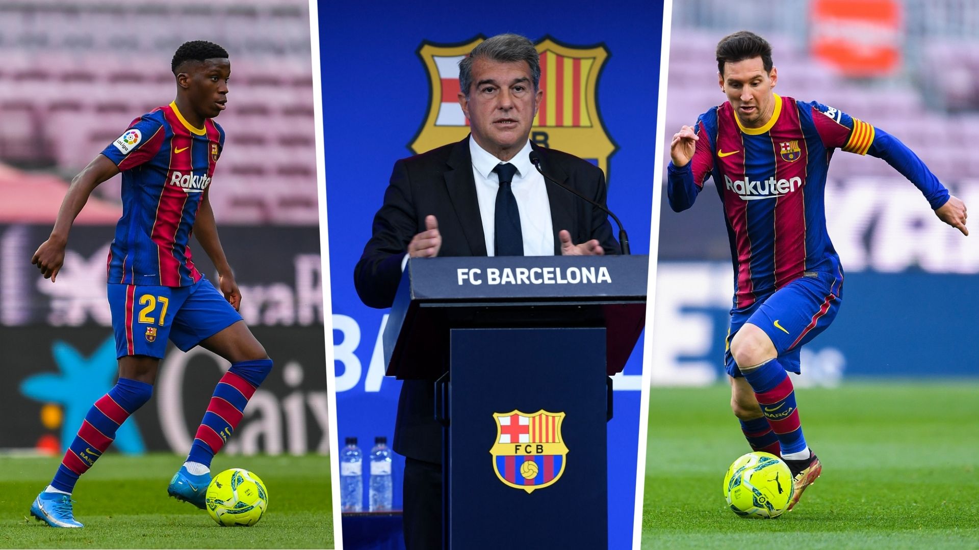 Messi Laporta Moriba