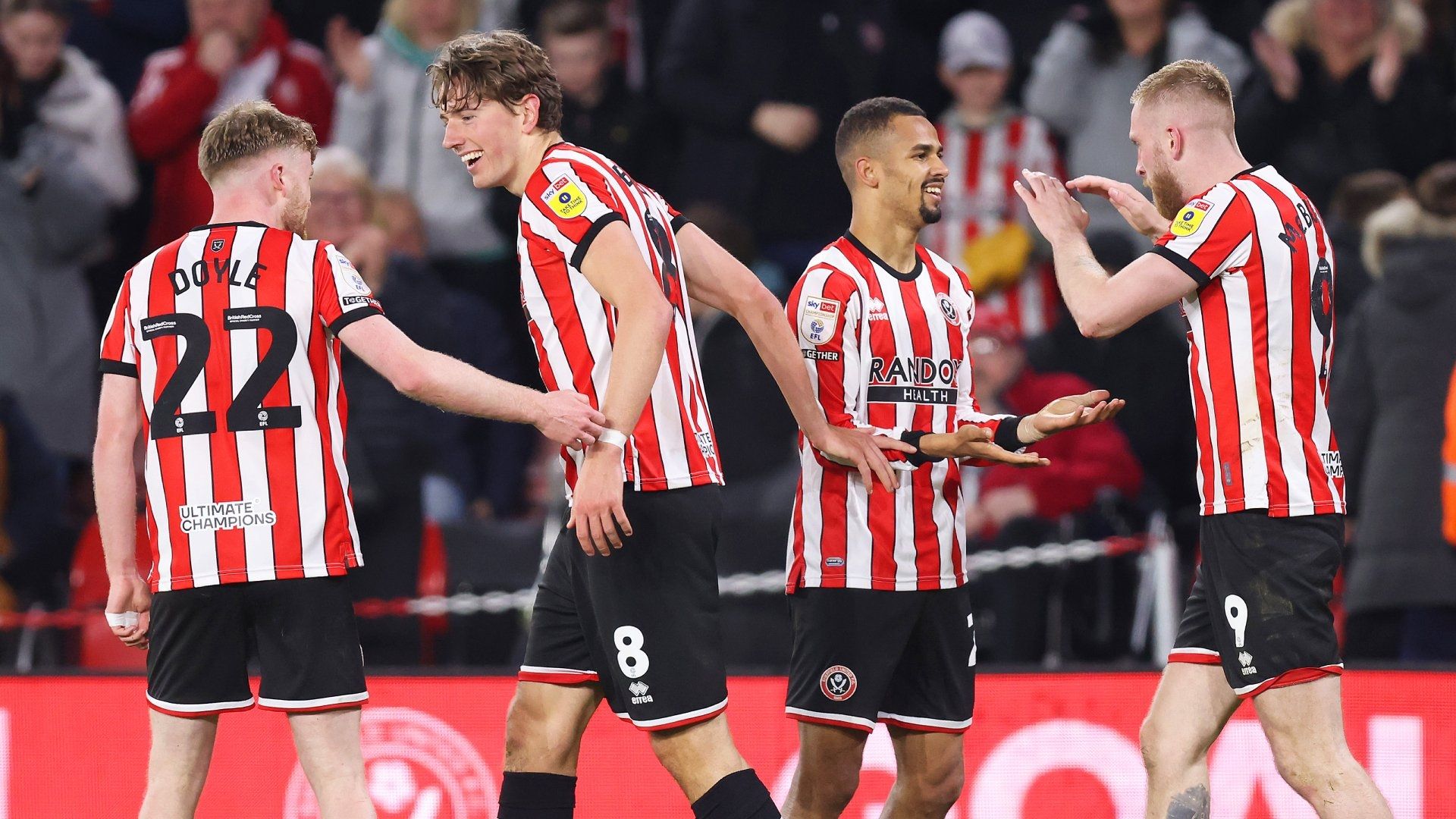 Sheffield United celebrate 2022-23