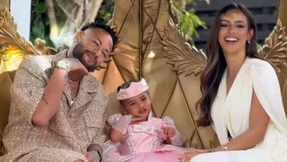 Neymar, Mavie e Bruna Biancardi