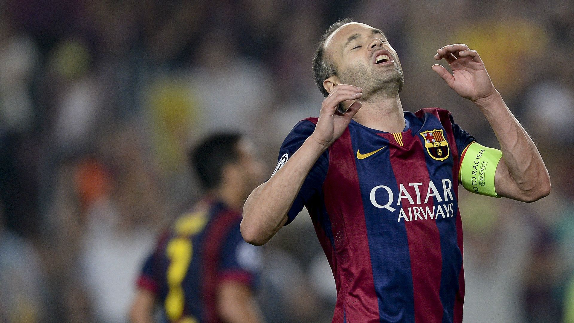 Andres Iniesta Barcelona Ajax UEFA Champions League 10212014