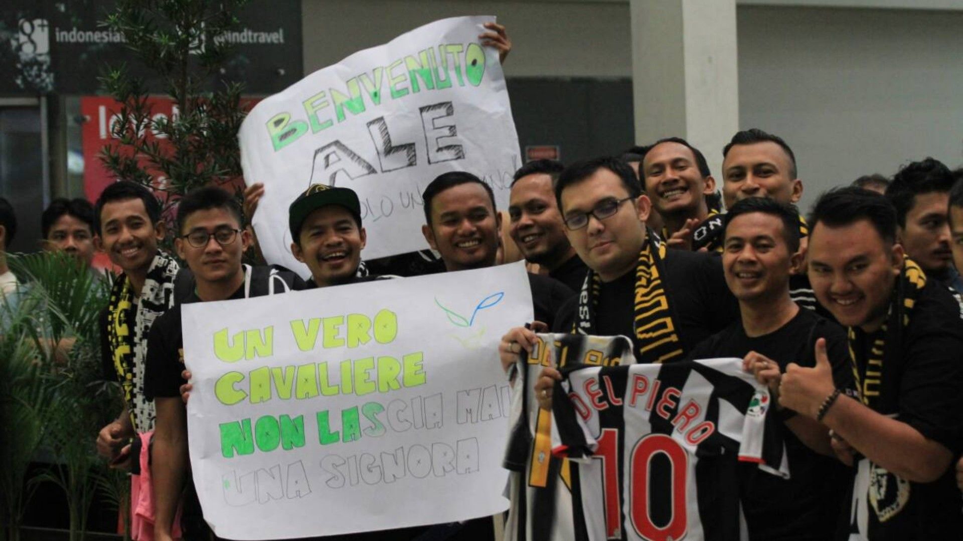 Suporter Juventus Medan Del Piero