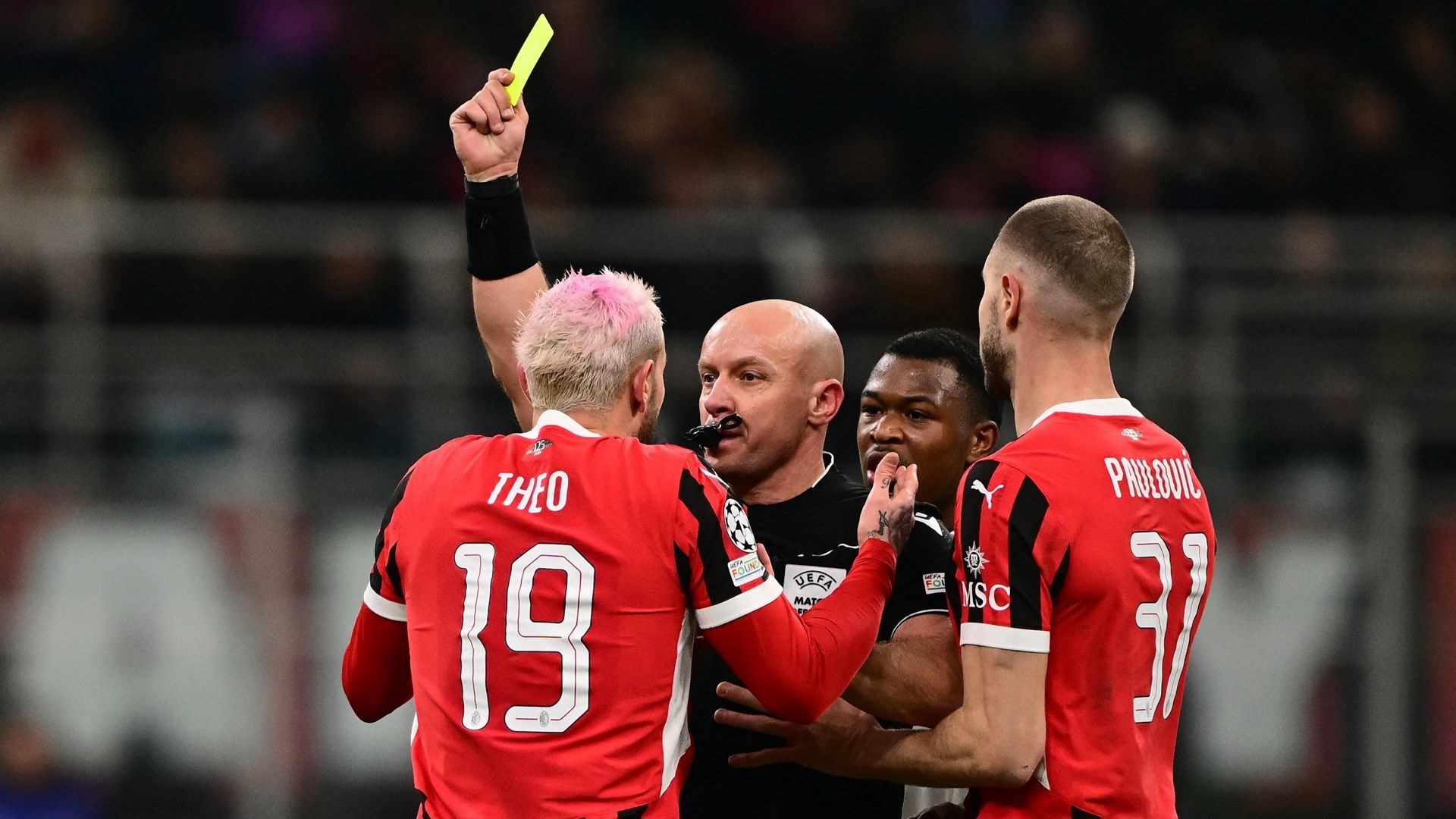 theo hernandez ammonito