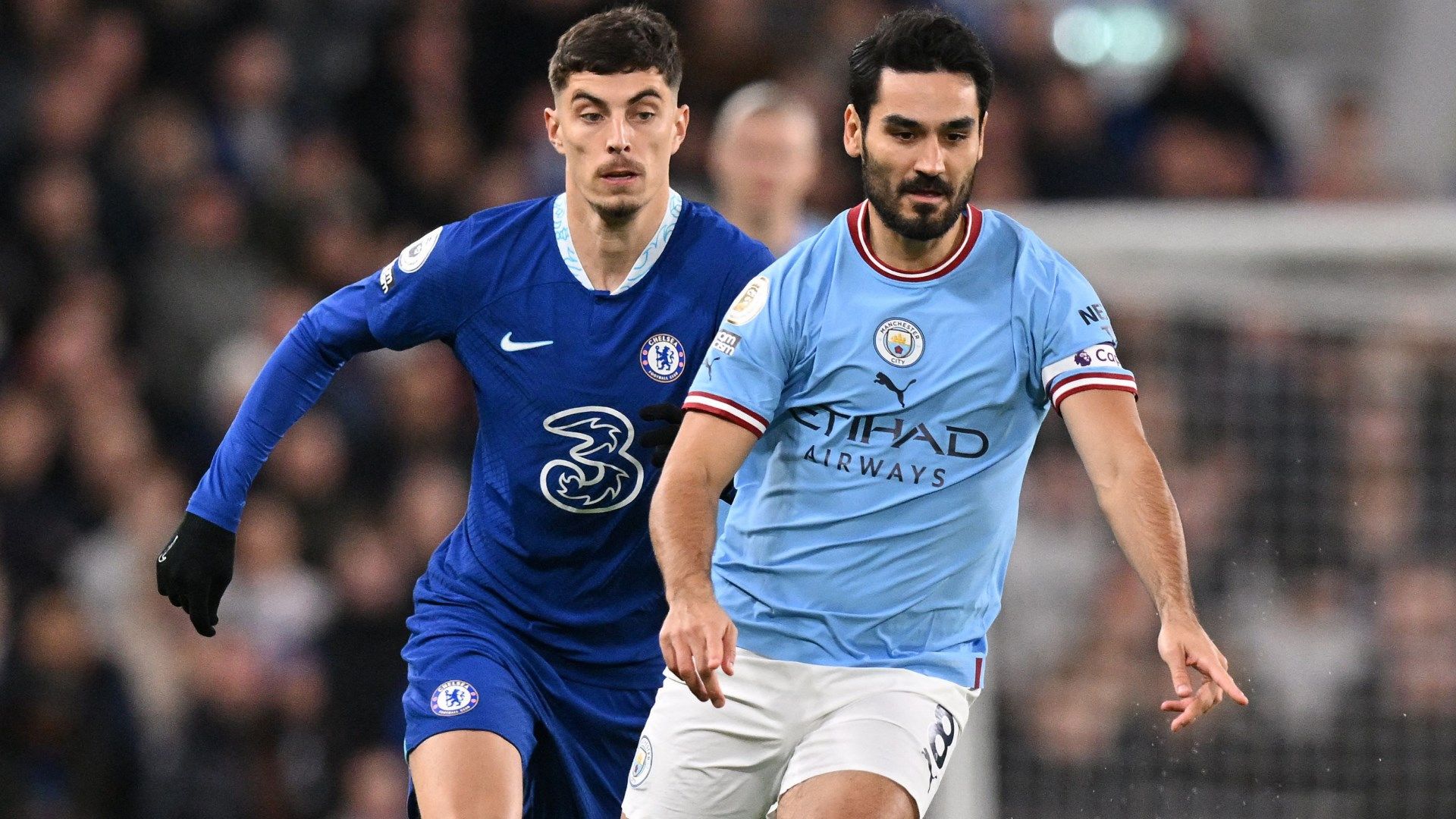 Kai Havertz Ilkay Gundogan Chelsea Man City