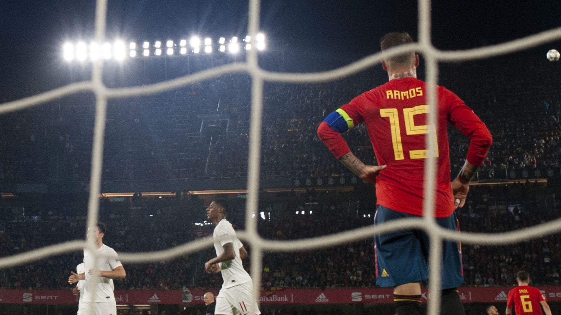 Sergio Ramos Espanha Inglaterra Nations League 15 10 2018