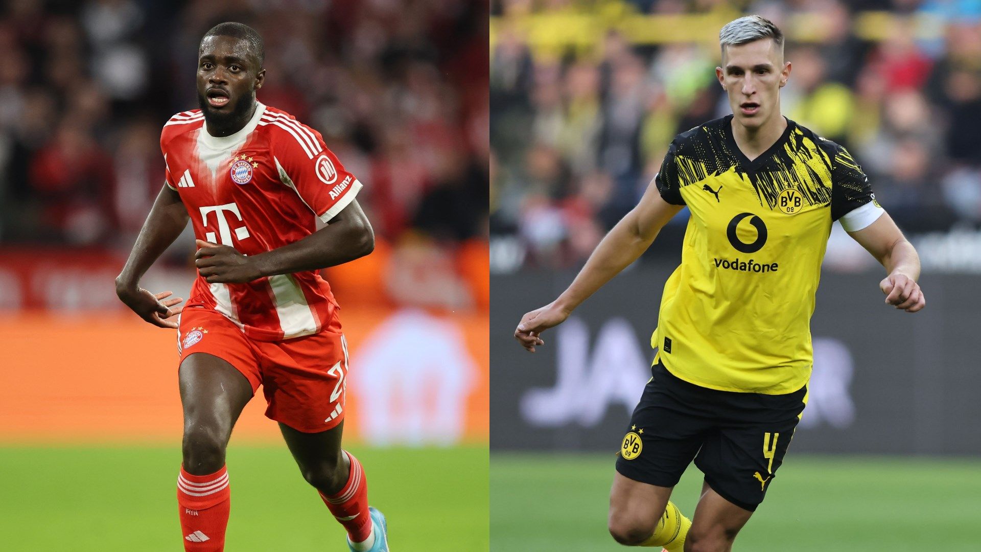 Dayot Upamecano and Nico Schlotterbeck