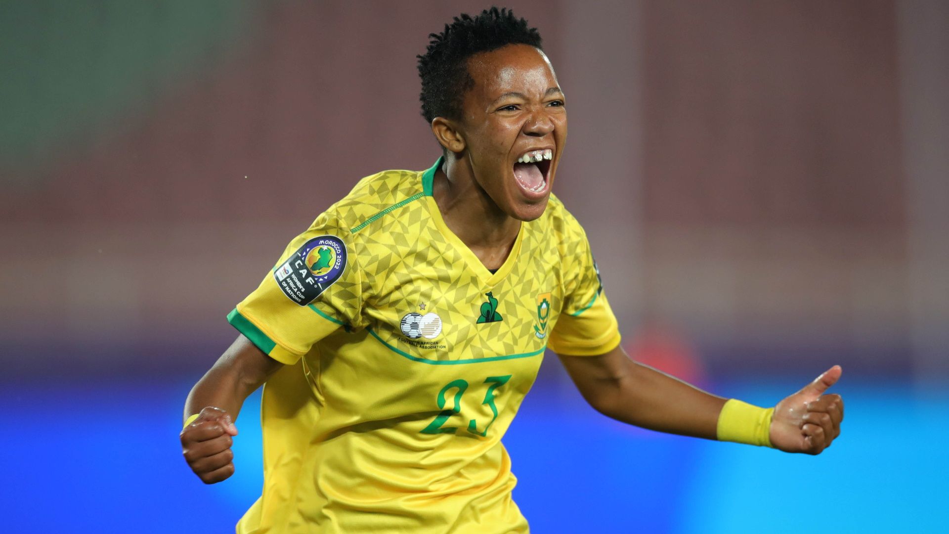 Nthabiseng Majiya of South Africa, Banyana