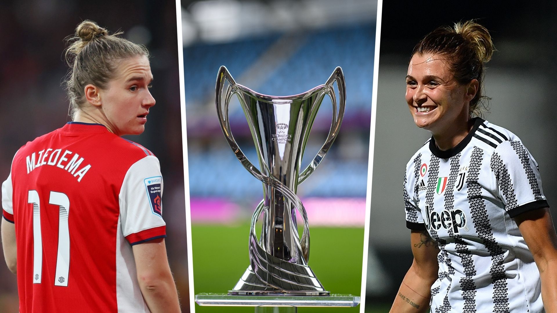 Vivianne Miedema Cristiana Girelli UWCL split