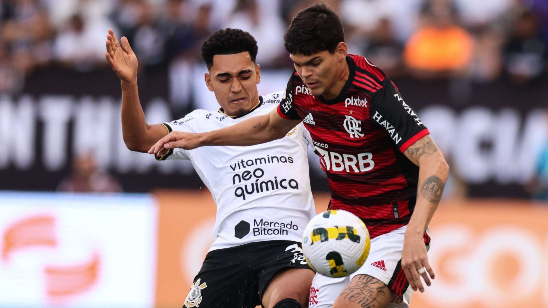 Du Queiroz Ayrton Lucas Corinthians Flamengo Brasileirão 10 07 2022