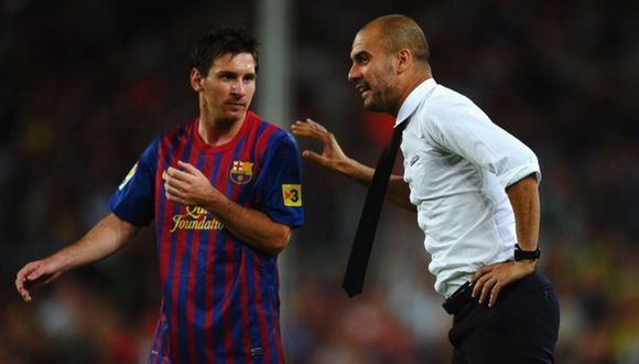 Messi y Guardiola