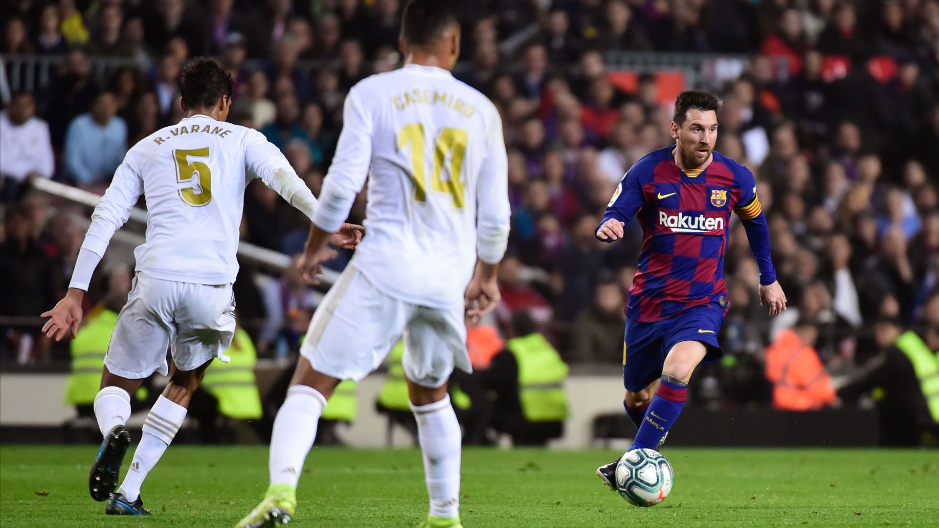 Lionel Messi FC Barcelona Real Madrid Clasico LaLiga 18122019
