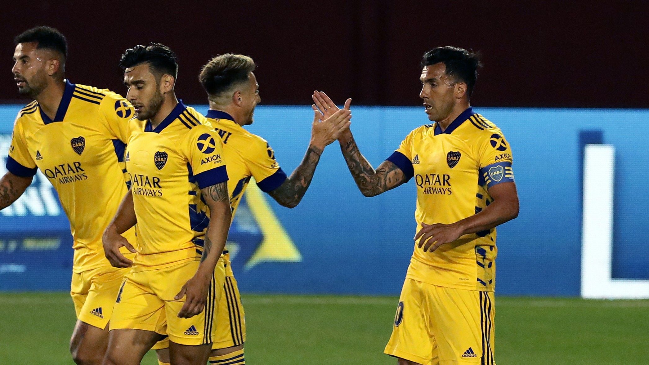Tevez Lanus Boca Fecha 1 Zona 4 Copa Liga Profesional