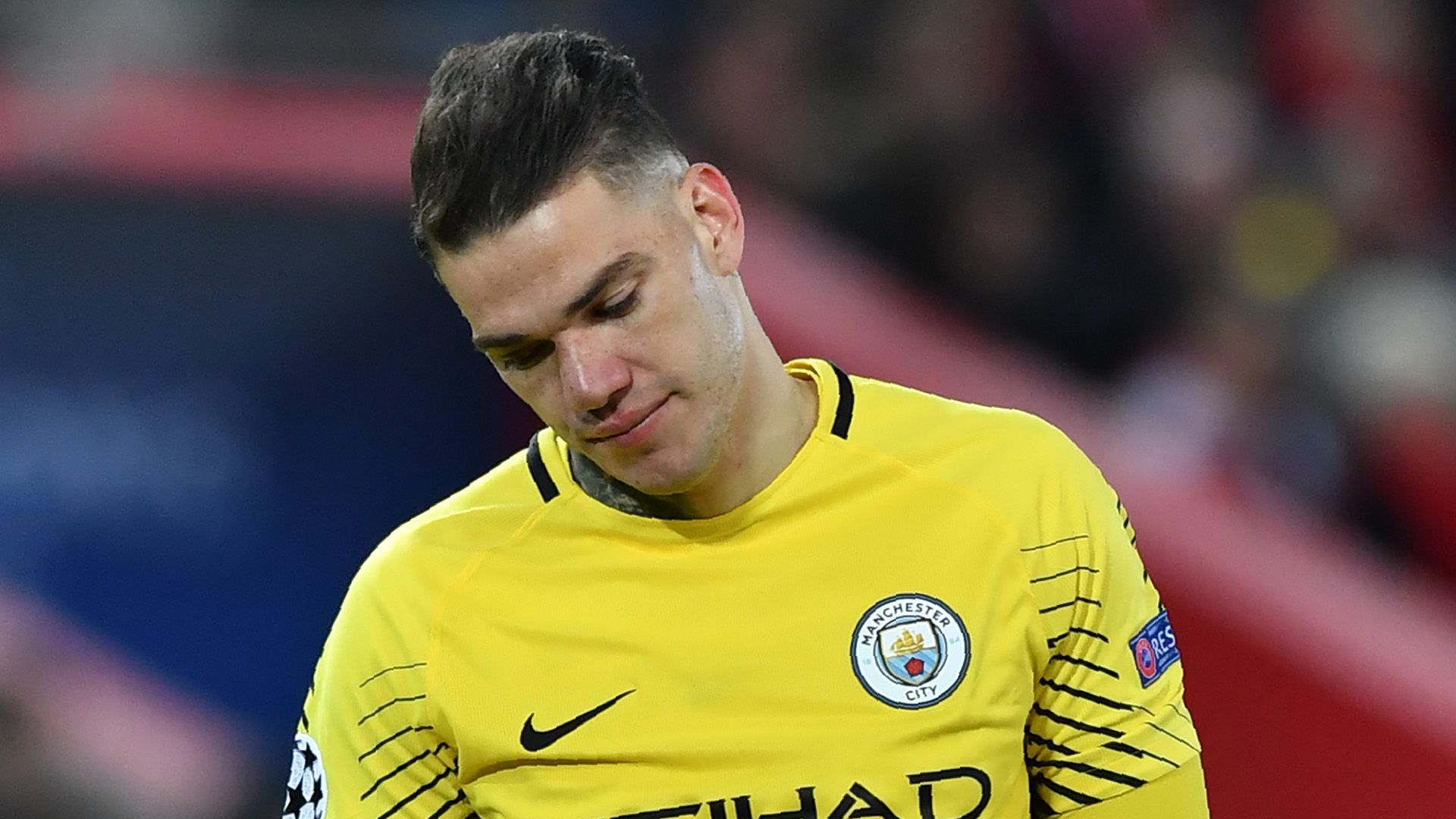 Ederson Liverpool Man City 04042018 Champions League QF