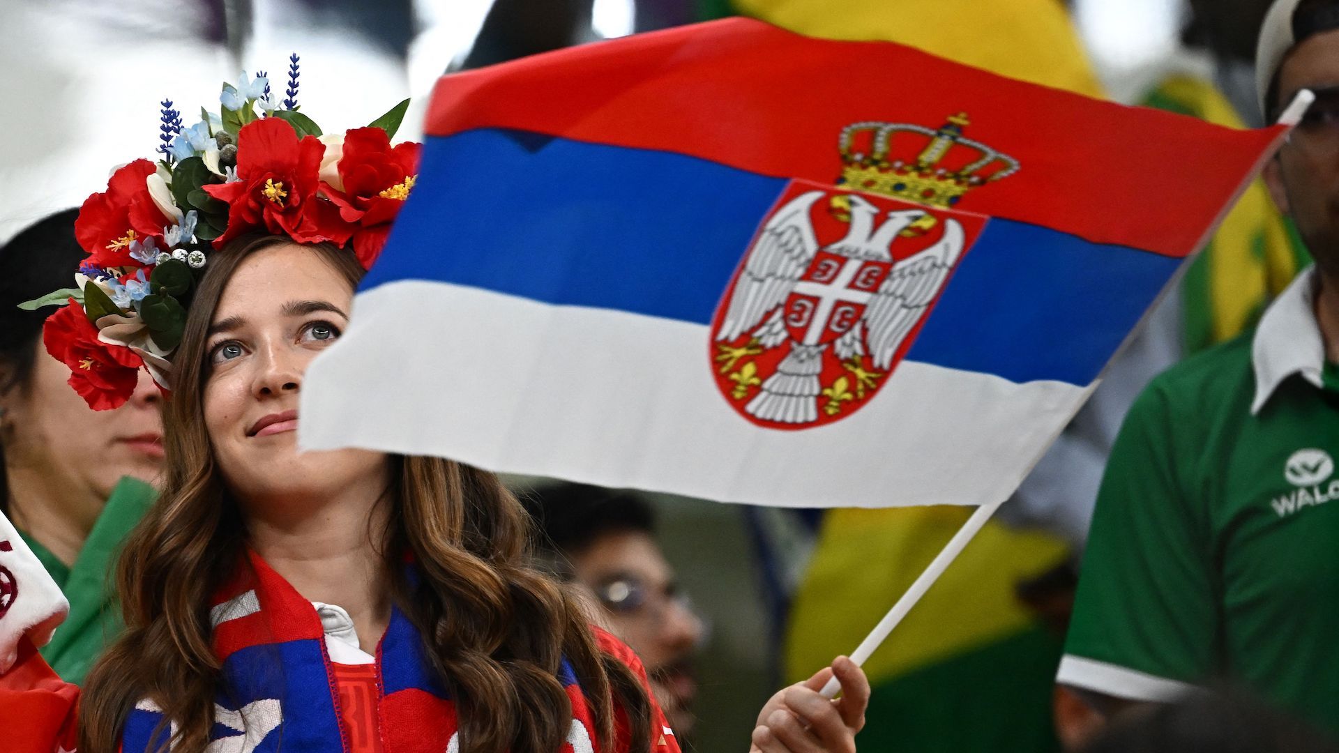 Serbia World Cup 2022 Supporter