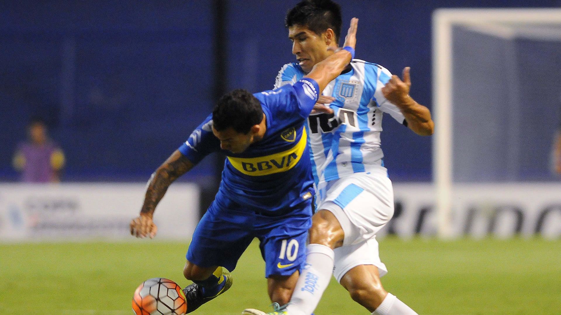 Carlos Tevez Luciano Lollo Boca Racing Copa Libertadores 03032016
