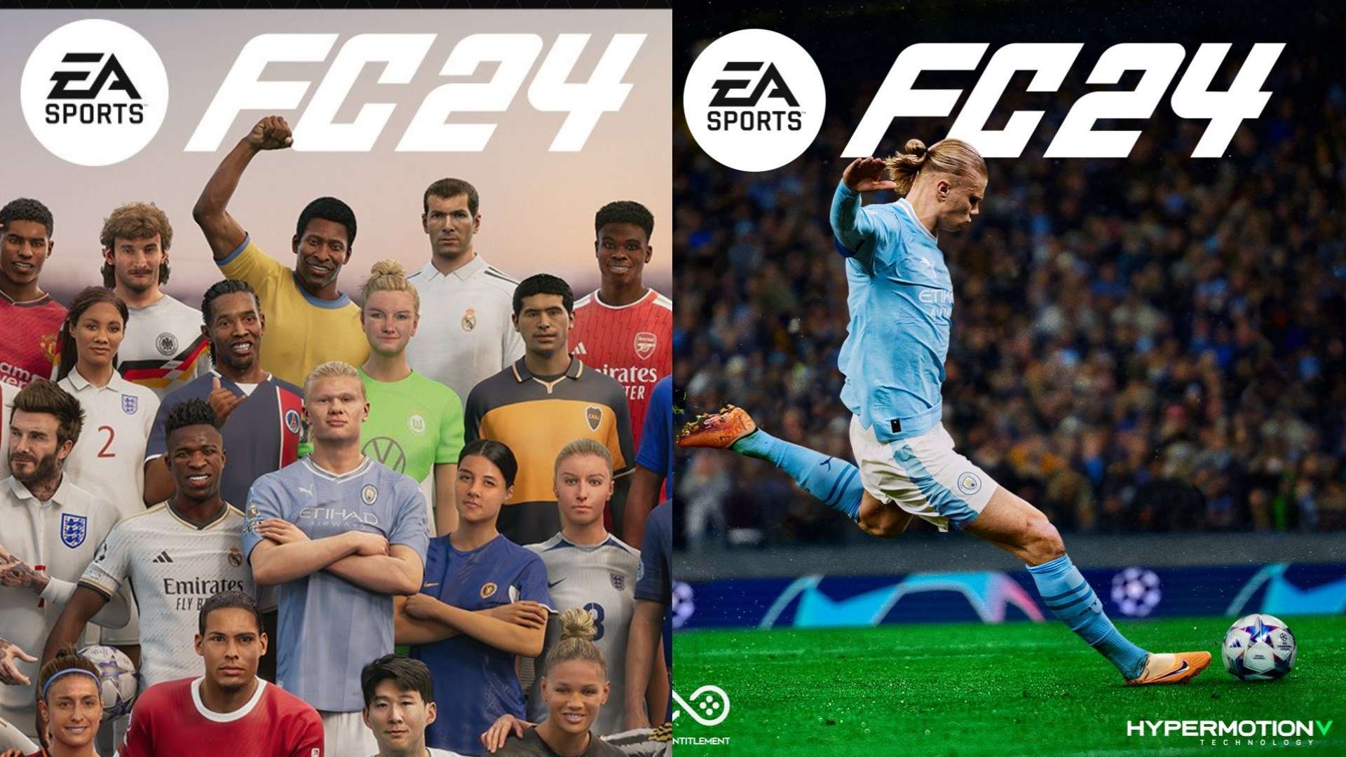 EA Sports FC 24 Ultimate standard edition covers