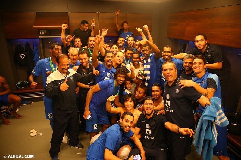 الهلال النصر كأس السوبر السعودي 2015