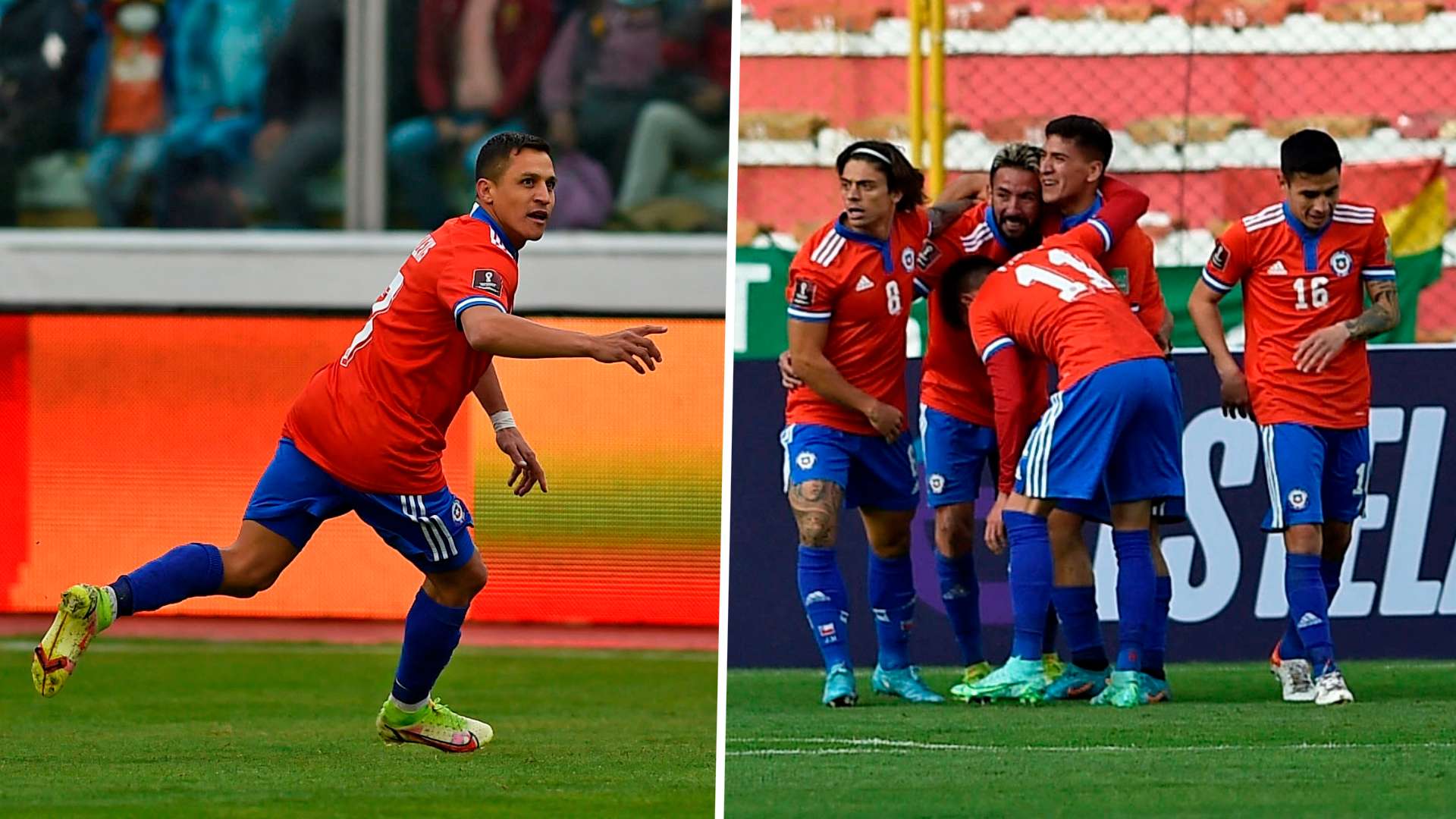 Chile triunfa 3-2 en Bolivia Alexis Sánchez Gol Marcelino Núñez 010222