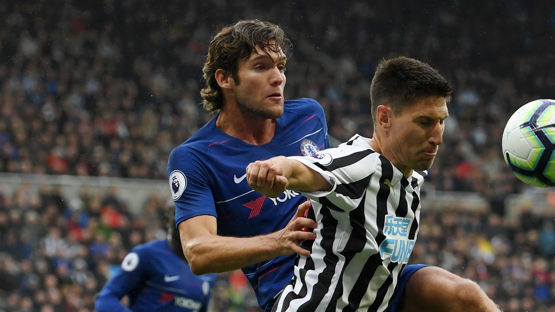 Marcos Alonso Newcastle United Chelsea