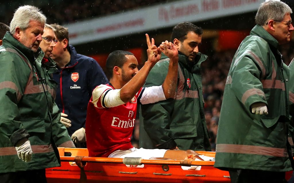 Theo Walcott - Tottenham Arsenal - 01042014