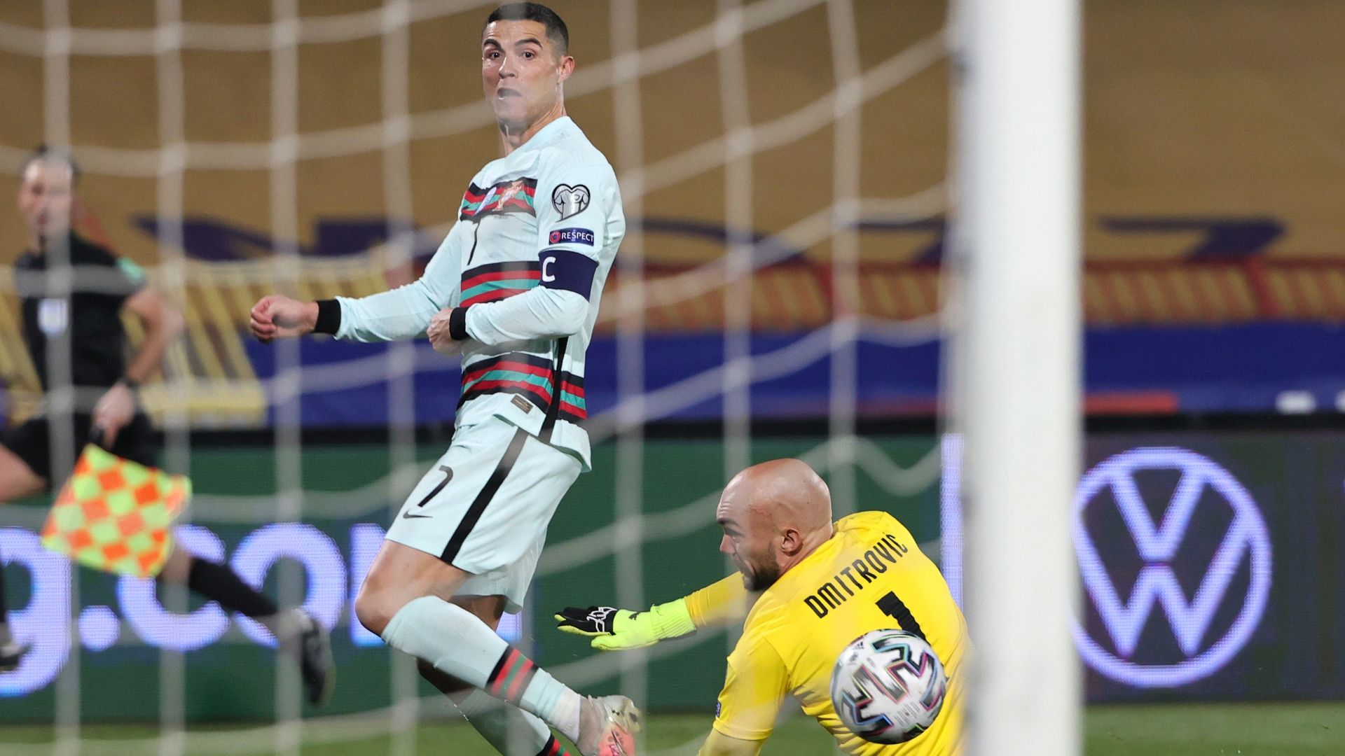 Cristiano Ronaldo Serbia Portugal